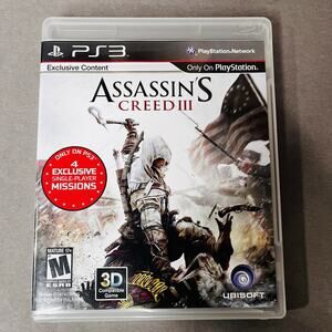Assassin's Creed III (Sony PlayStation 3, 2012)